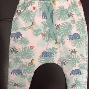 Zara Size 3/6 months Adorable Animal Print Pants